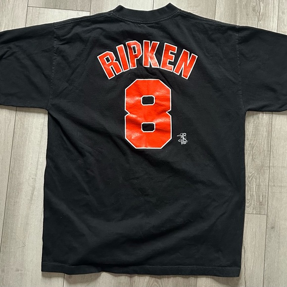 Vintage Orioles Ripken T Shirt - Picture 2 of 6